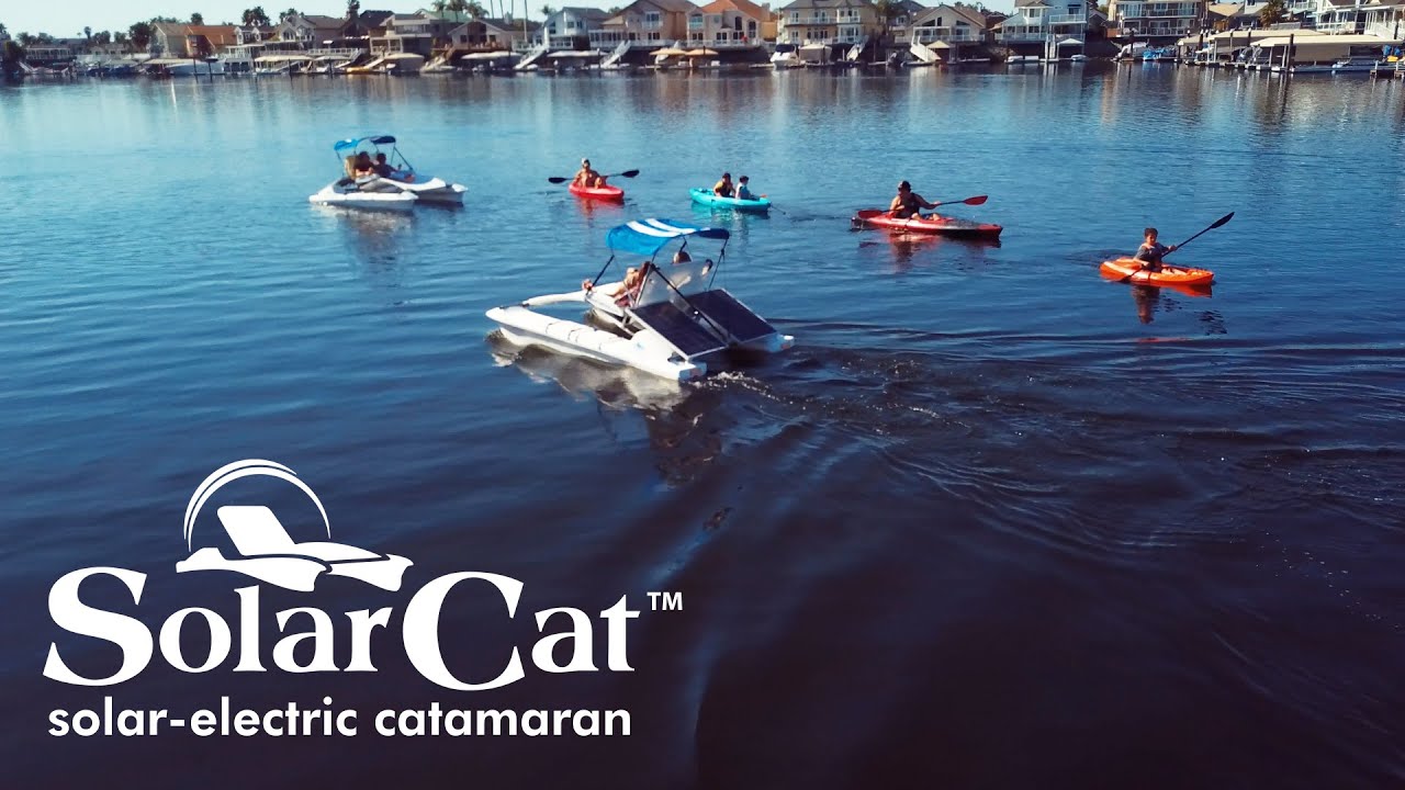 SolarCat Solar Electric Catamaran