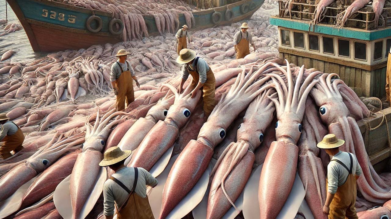 Como Os Pescadores Japoneses Pescam E Processam Milhões De Lula E Atum