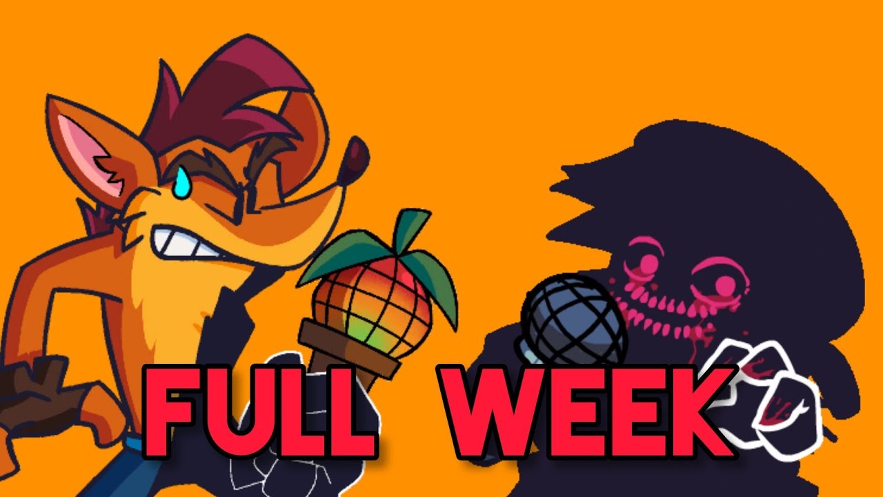 Fnf corruption Corrupted BF vs Crash Bandicoot FULL WEEK