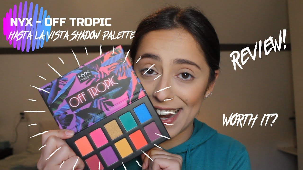 NYX Off Tropic Palette REVIEW! Worth it?