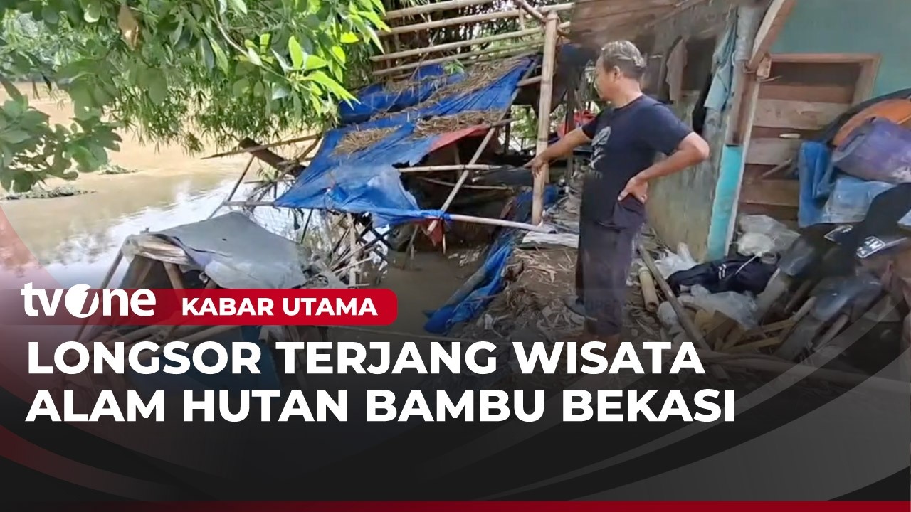 Porak-poranda, Longsor Terjadi di Lokasi Wisata Alam Hutan Bambu Bekasi | Kabar Utama