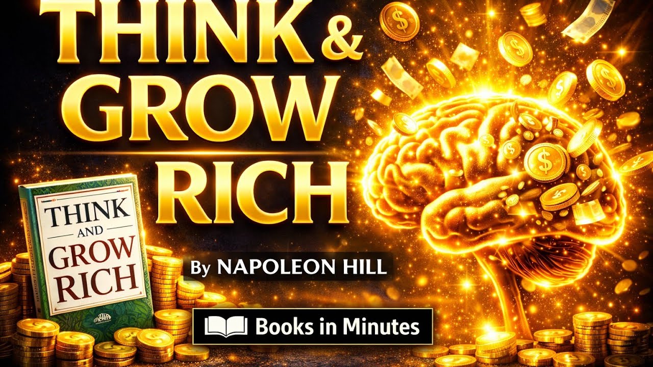 Think And Grow Rich Full Book Summary | Law of Success & Wealth #booksummary #audiobook #money 