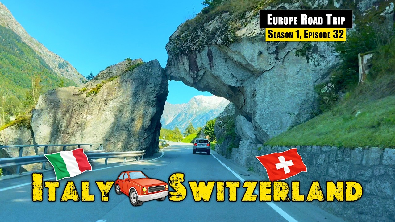 The Most Scenic Drive of My Life - Milan 🇮🇹 to St. Moritz 🇨🇭| Europe Road Trip, S1 EP30