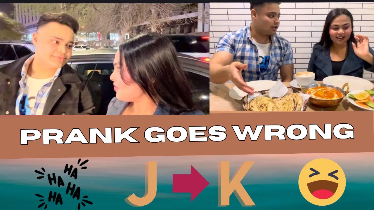 Our First Prank Video 🤗And Our Prank Goes Wrong 🫨 | K Got Angry 😡 #jkvibes #prankvideo #youtubeviral