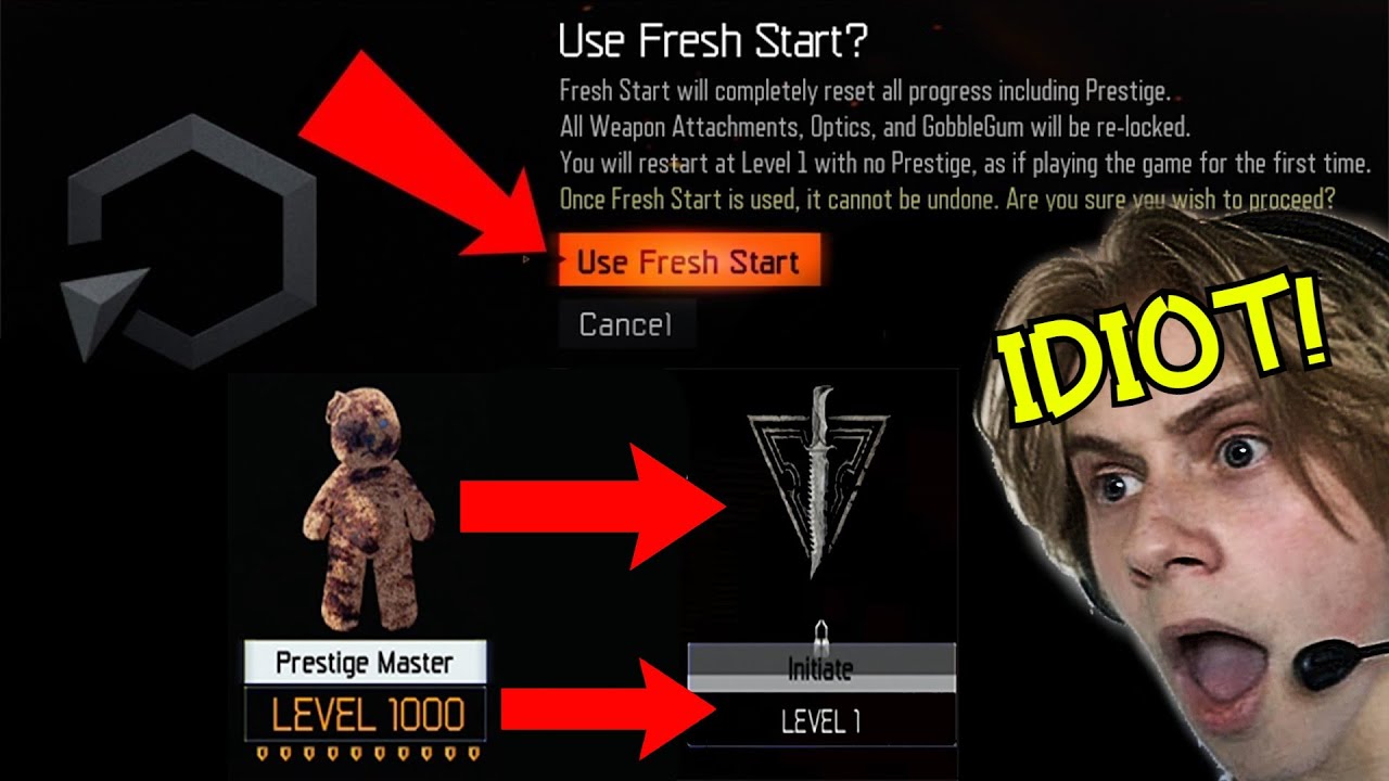I Reset My Level 1000 Stats in Zombies!!