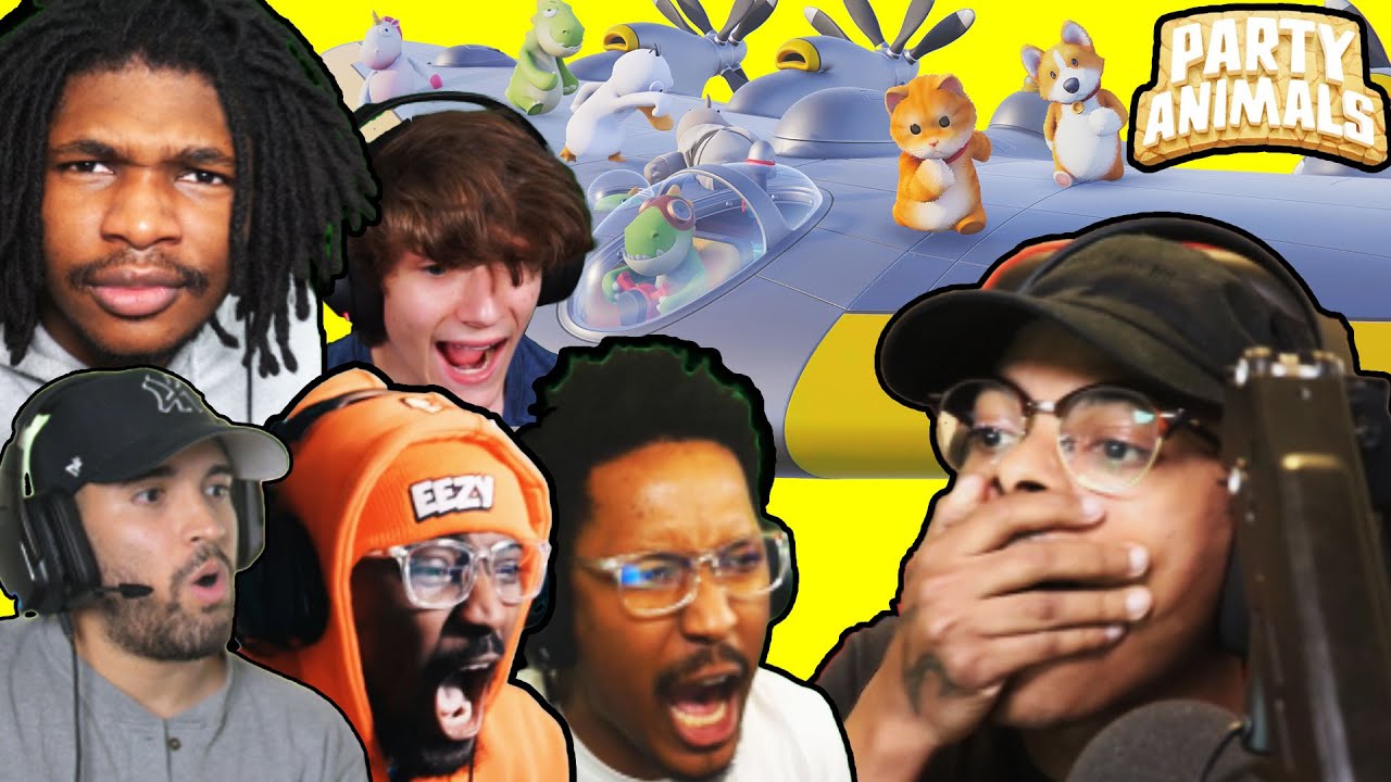 Party Animals BUT WITH AN INSANE ENDING! w/ Jack, imDontai, iberleezy, ricothegiant, ratedPG