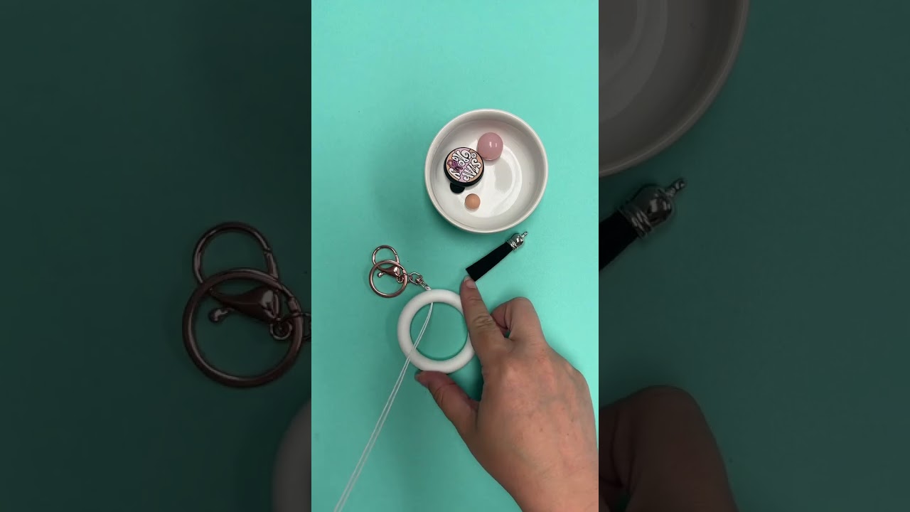 Reel - Jumbo Ring Silicone Beads for Keychains!