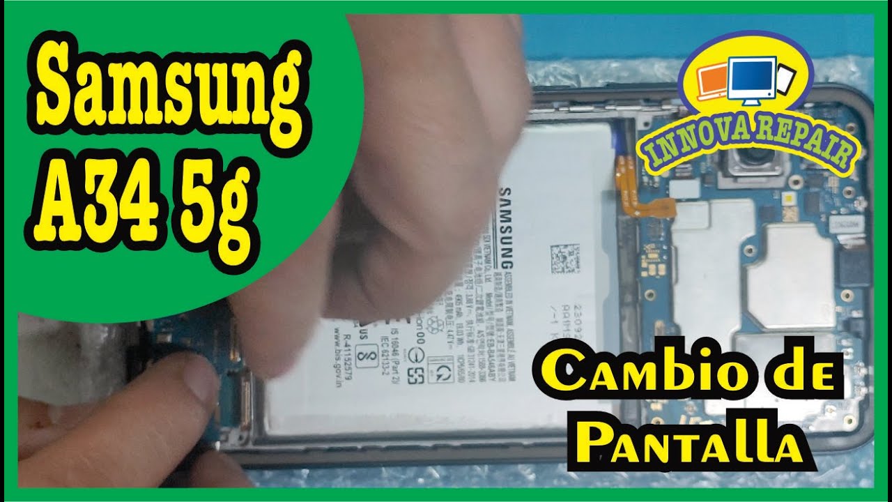Samsung Galaxy A34 5g Cambio de Pantalla