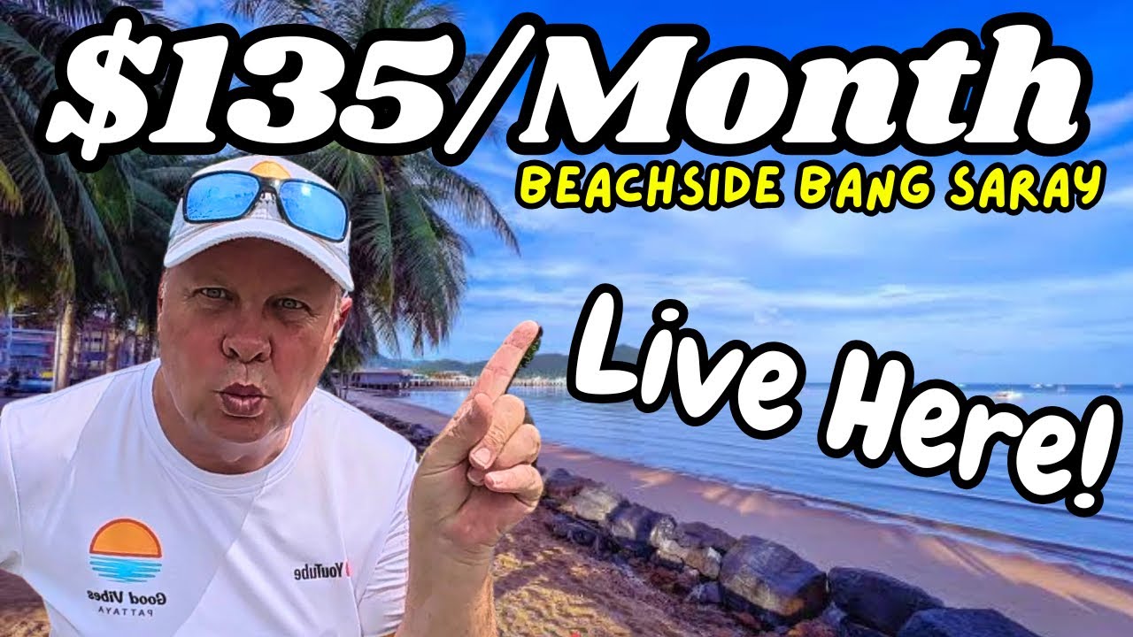 $135/Month Beachside Apartment in Bang Saray, Thailand 🏖️ Live Here!