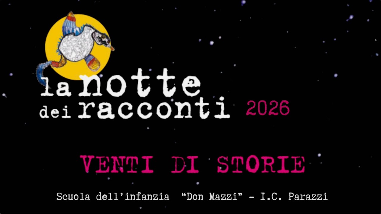Notte dei Racconti 2026 - Scuola dell'infanzia Don Mazzi