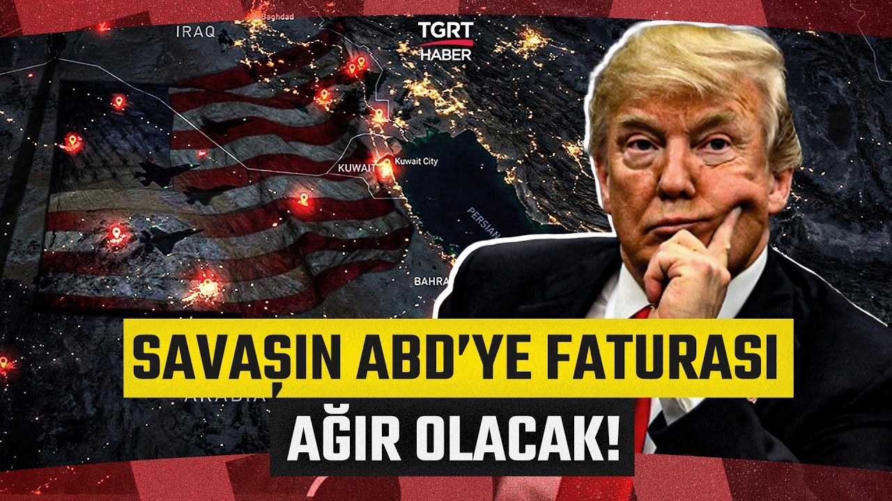 Savaşın ABD'ye Faturası Ağır Olacak! Geçen Her Saat Bilanço Katlanıyor - TGRT Haber