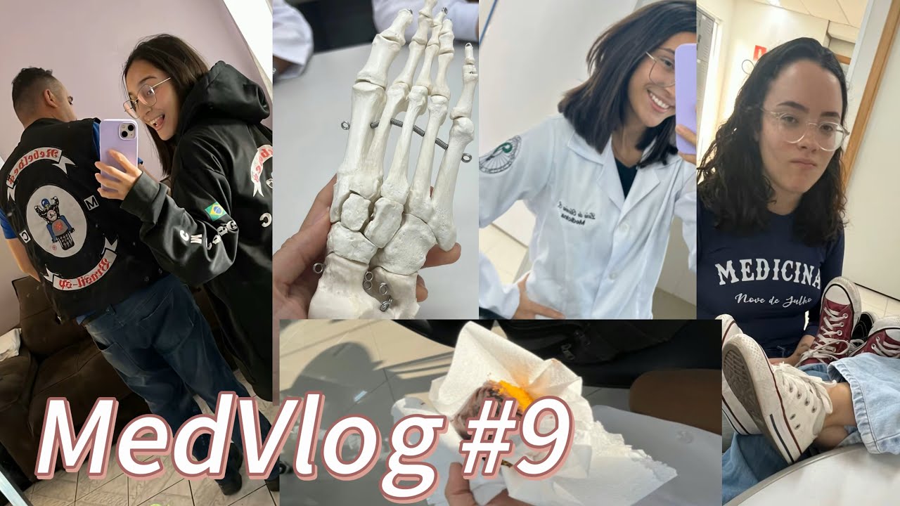 MedVlog #9 - Rotina de uma estudante de medicina | Chorando pela primeira vez na faculdade 