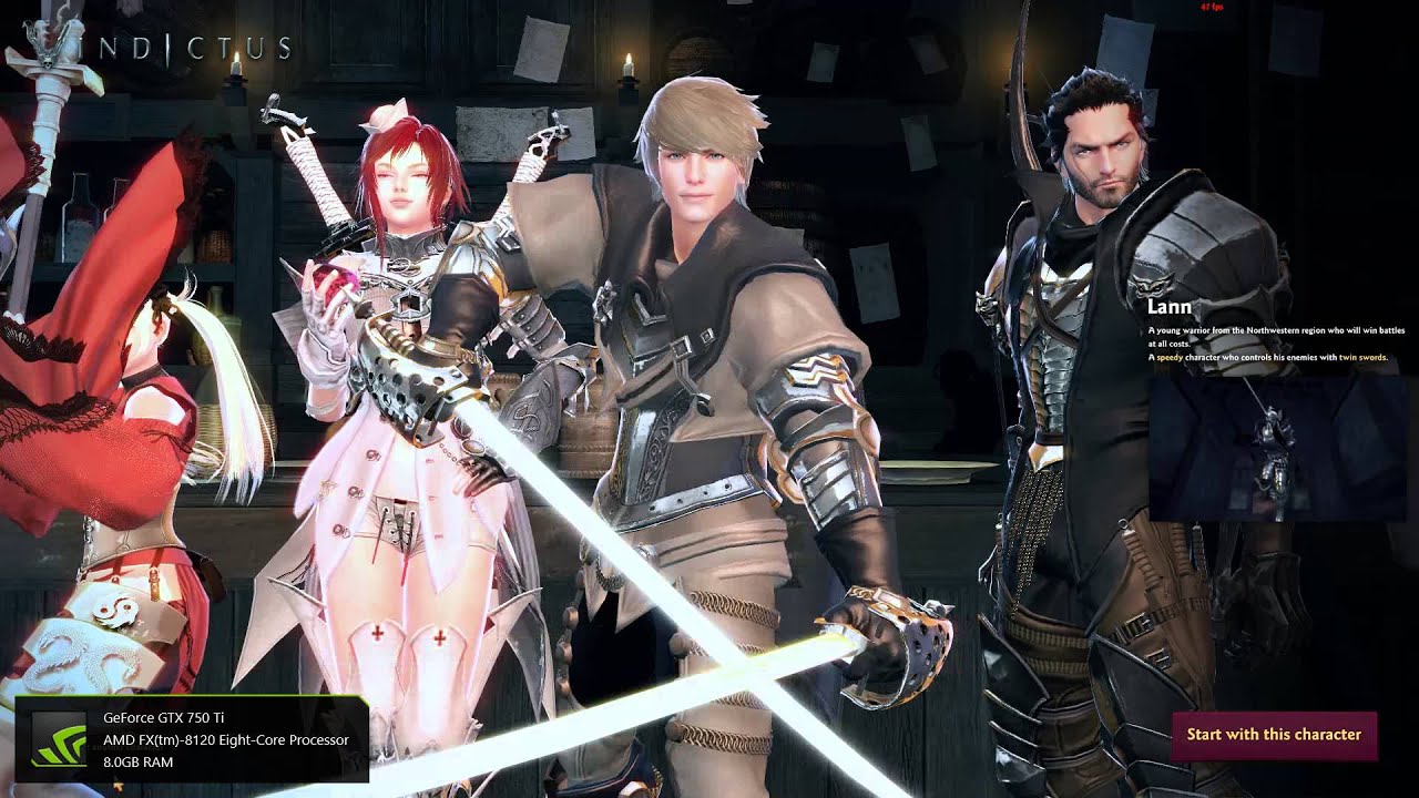Vindictus Character Intros