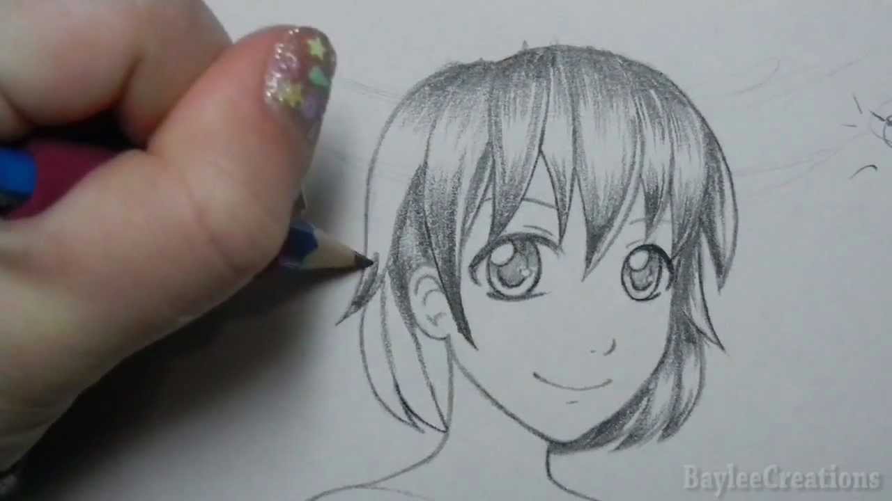 Manga Hair Highlights Tutorial