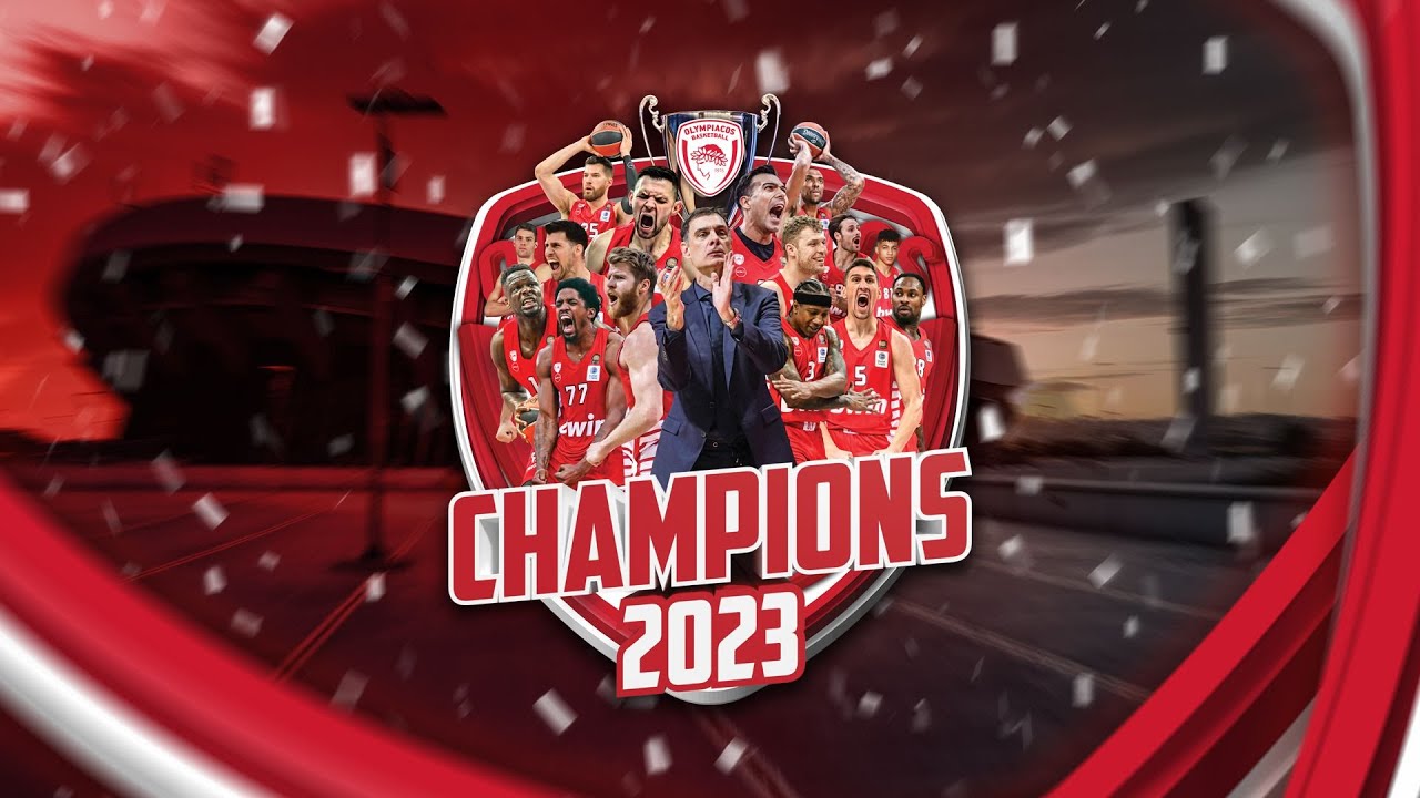 Olympiacos BC - Κατακτητές της κορυφής #mexritelous