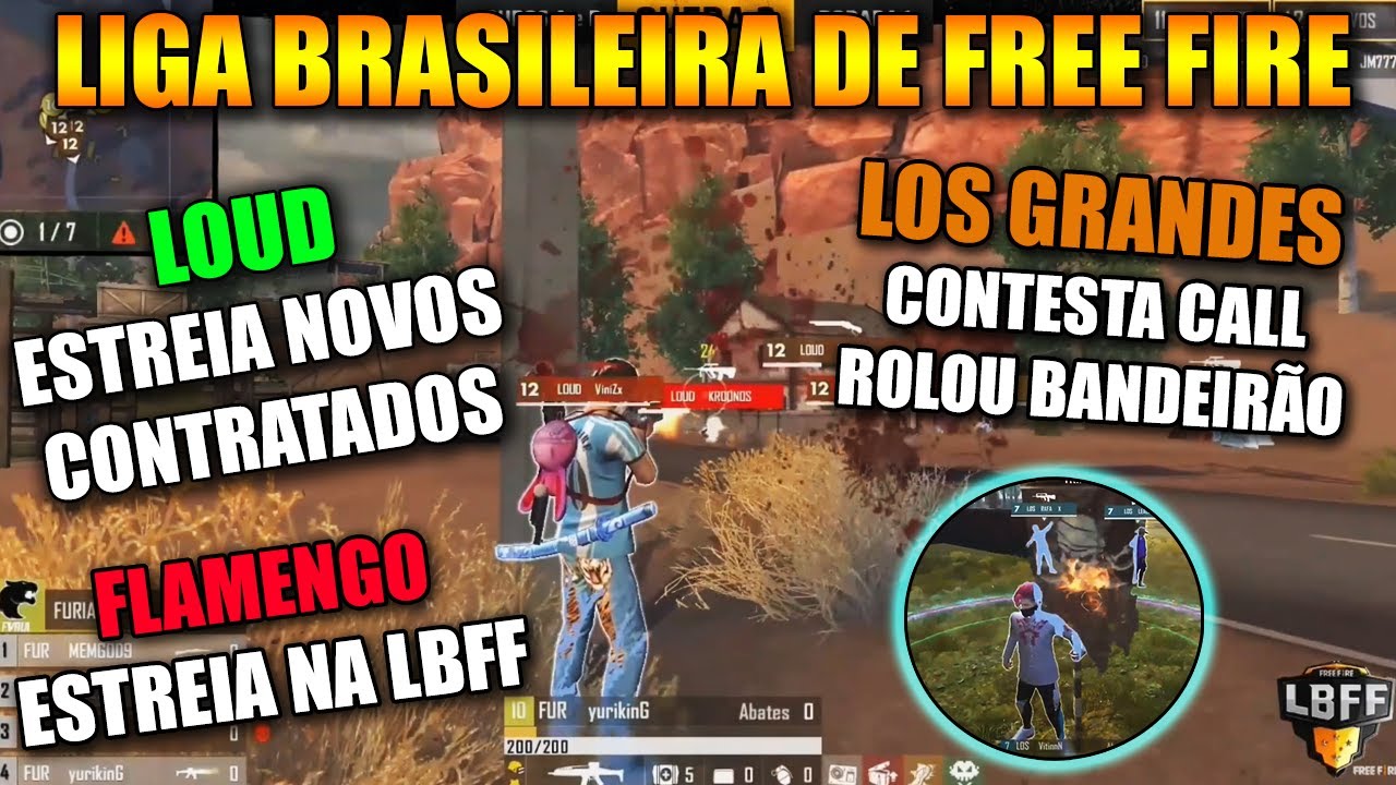 LBFF - LOUD x PAIN, FLAMENGO x LOS GRANDES - TL, BD, PAIN,SS E FURIA AMASSARAM! CLIPS FF