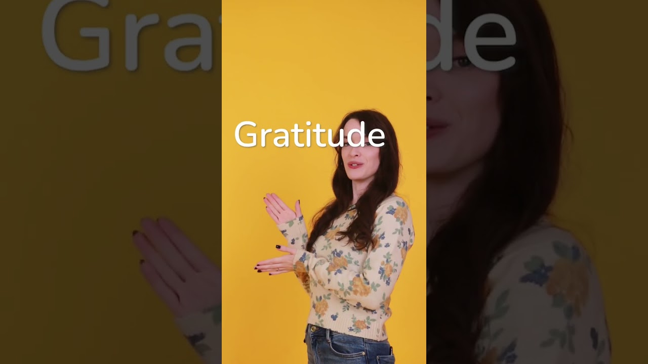 Learn a word- Gratitude