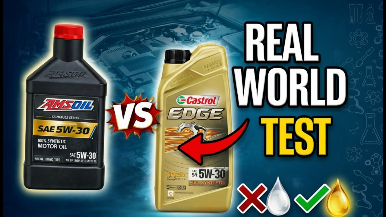 AMSOIL vs Castrol EDGE: One Wins on Paper, One Wins in Engines