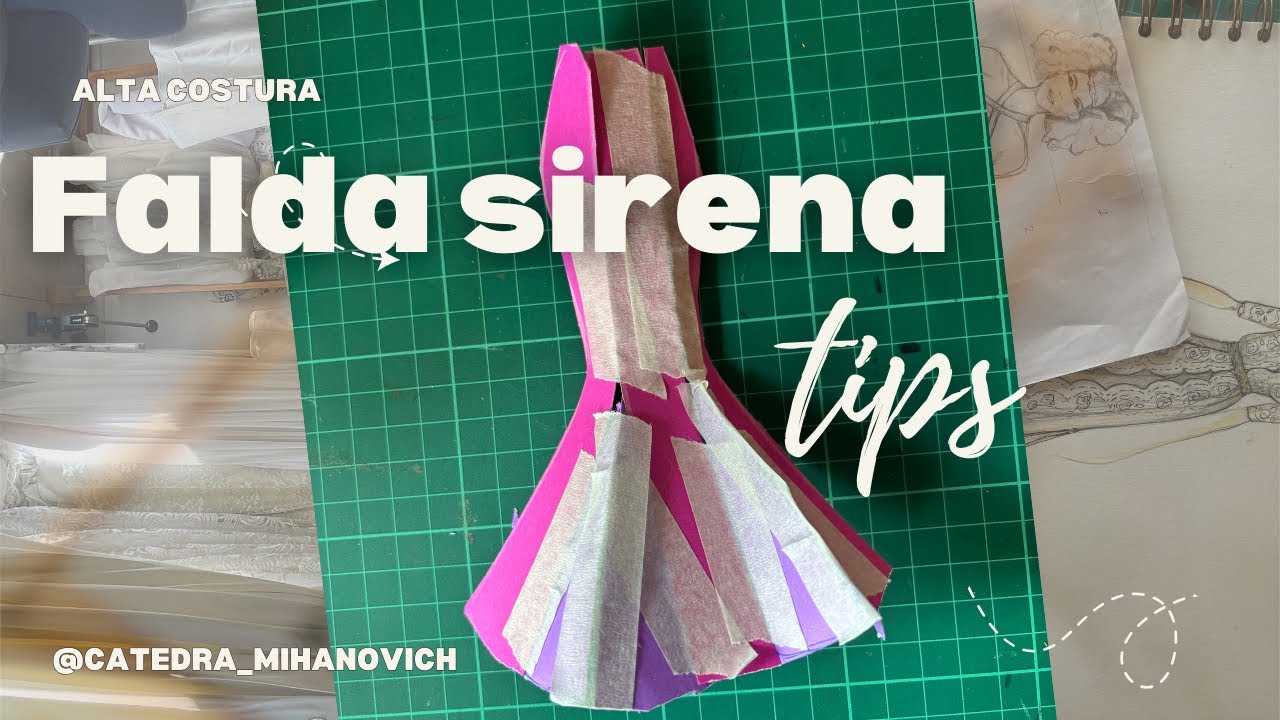 Falda Sirena con vuelo! ♥️🫵 @catedra_mihanovich