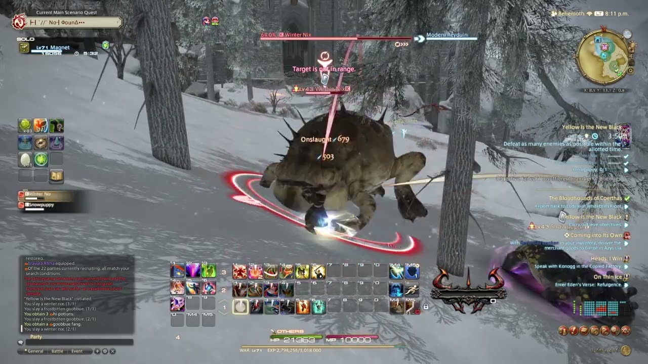 Final Fantasy XIV - Bravura, warrior leveling and more
