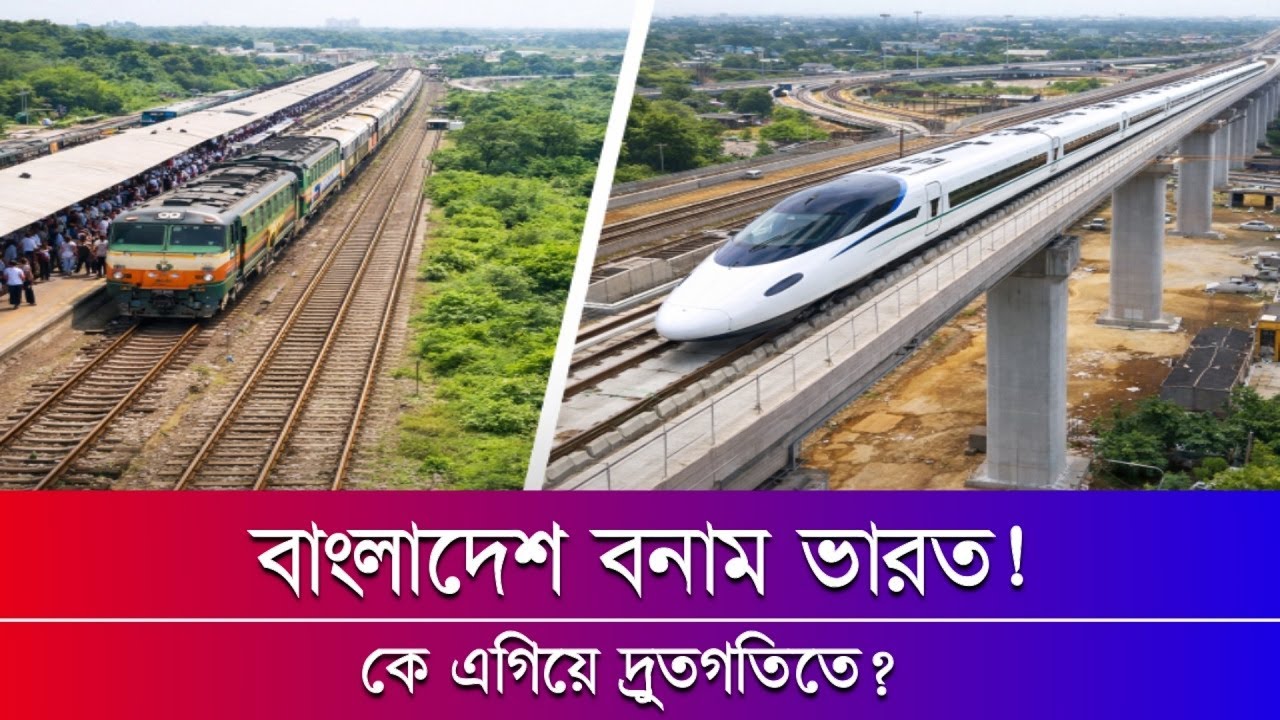 High Speed Rail Bangladesh vs  India's Progress & The Financial Realities