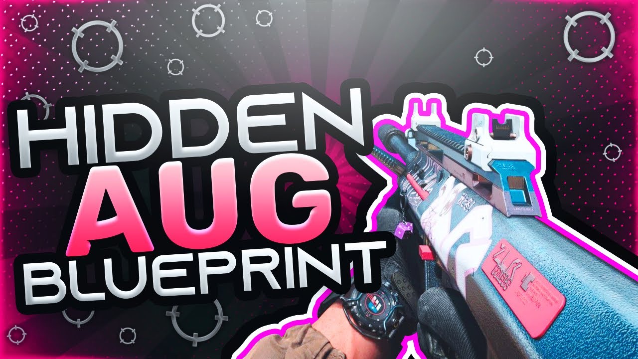 There's A SECRET AUG BLUEPRINT In MODERN WARFARE And It's...
