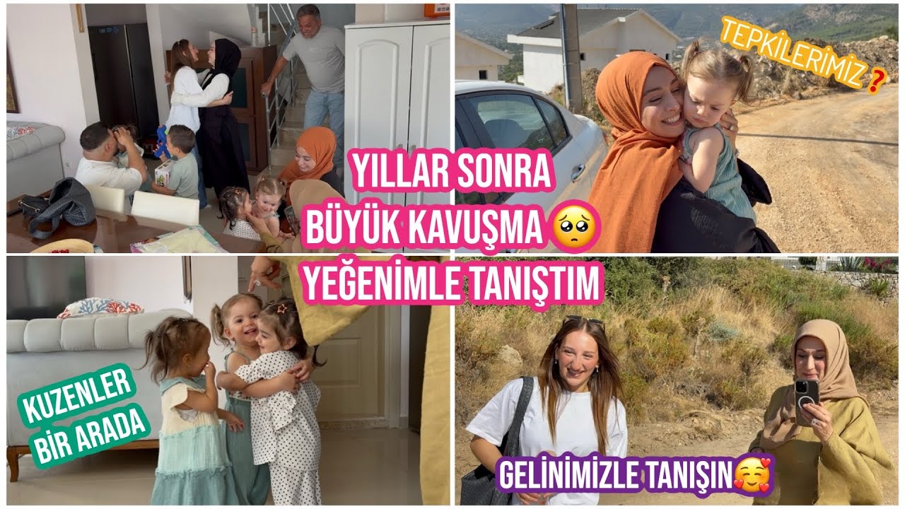 YEĞENİMLE BÜYÜK KAVUŞMA 🥺, İLK KEZ TANIŞTIK, GELİNİMİZLE TANIŞIN 🥰, HERKES BİR ARADA, KAVUŞMA YEMEĞİ