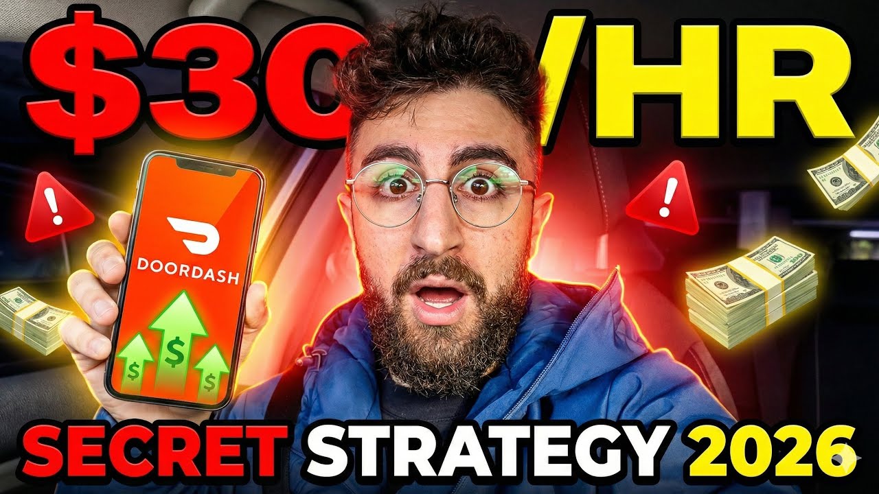 Make $30/Hour on Every DoorDash Shift in 2026 Using THIS Secret Strategy