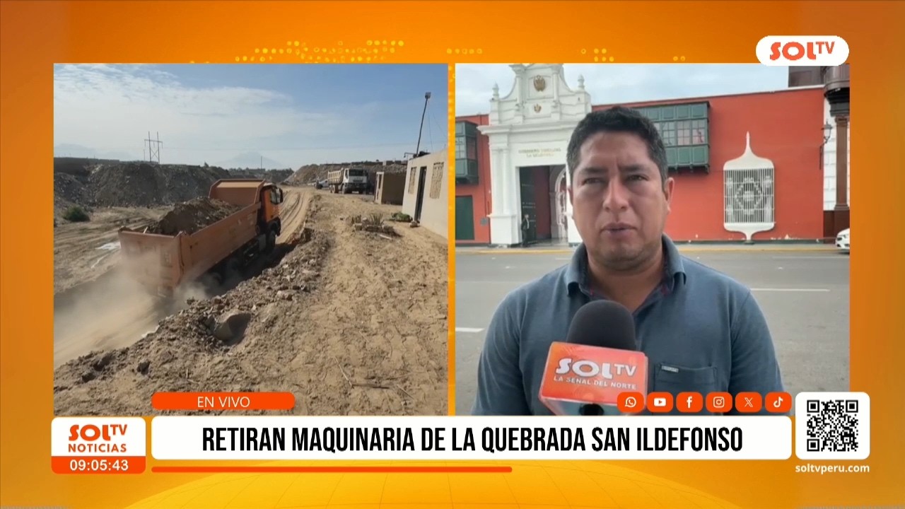 Trujillo: Paralizan trabajos en Quebrada San Idelfonso