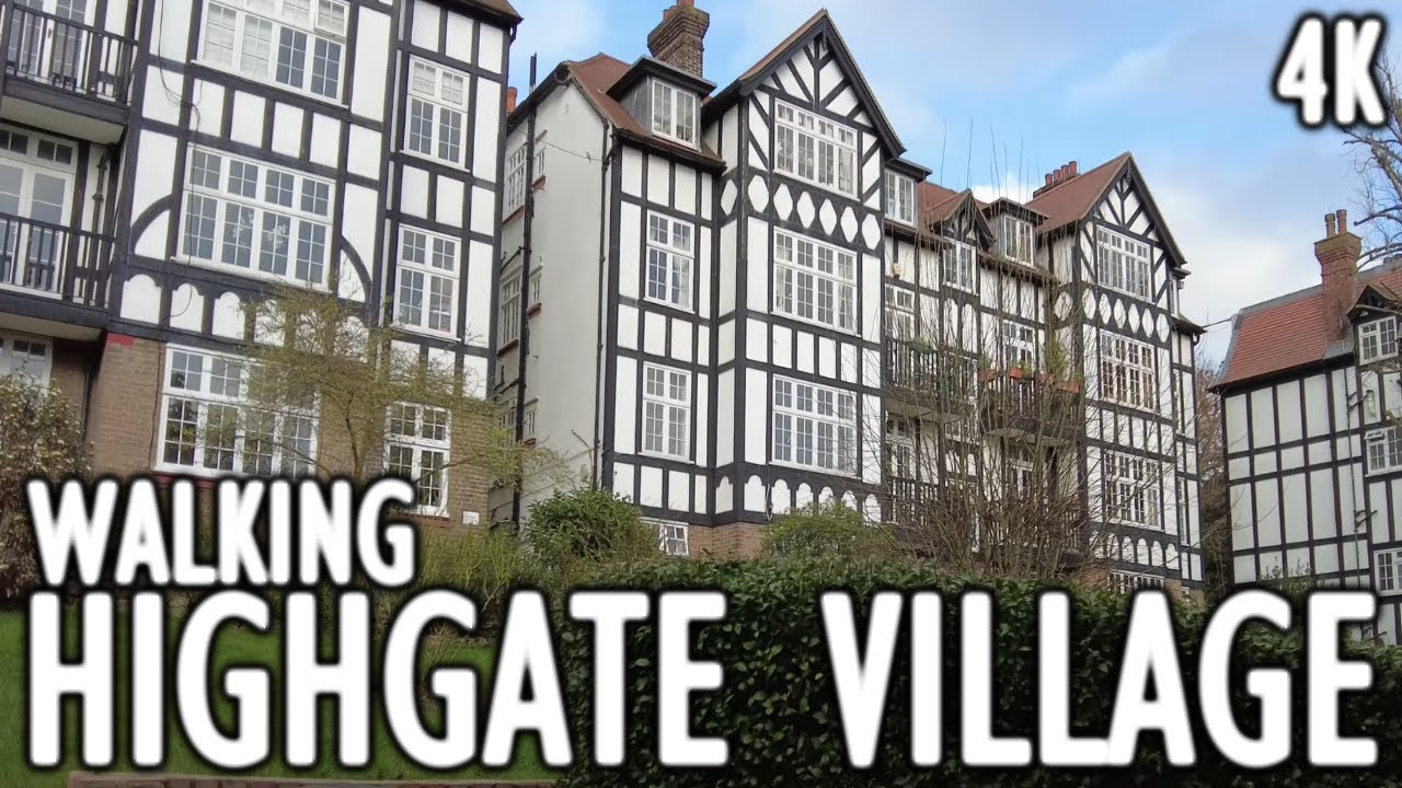Highgate Village - The Most Expensive Houses to Live in London - 4K Walking Tours