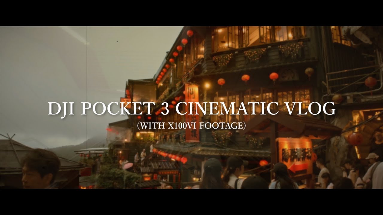 Taiwan Cinematic Vlog Part 2 🇹🇼 | Street Food, City Vibes & Hidden Gems | DJI Pocket 3 + X100VI | 4K