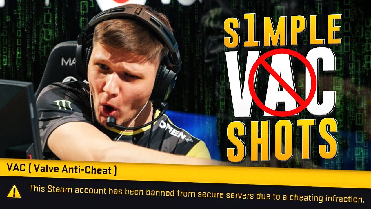 Best VAC Shots from S1mple! (LUCKY SHOTS?)