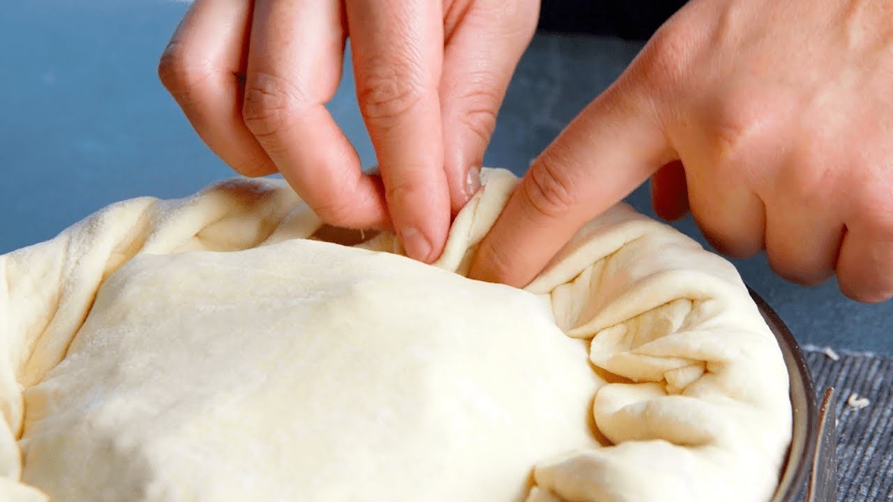 Try This Pizza Dough Hack! | Tasty Stuffed Chicken Empanada Pie