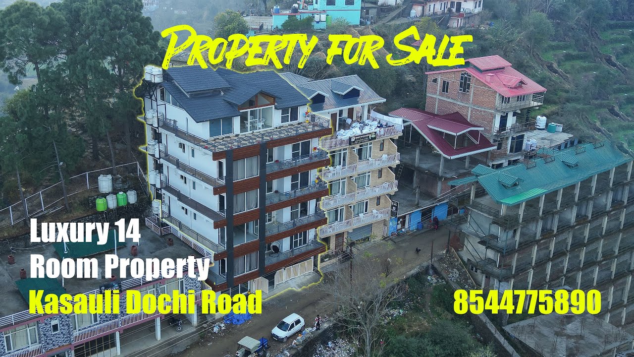 Fully Furnished Building for Sale in Kasauli | Dochi Road Luxury Property #realestate #himachal 