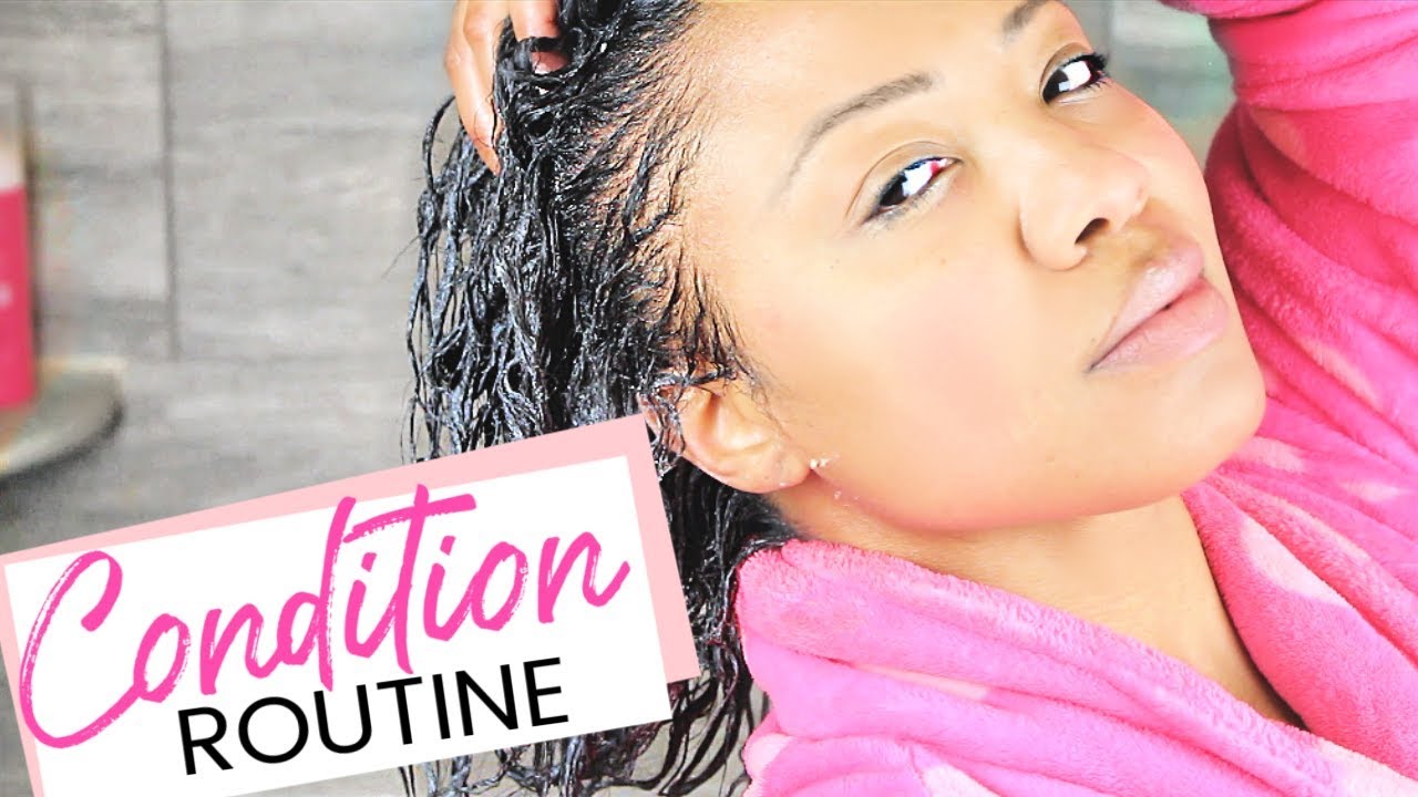 Deep Conditioning Dry Relaxed Hair | WINTER RELAXED HAIR CARE