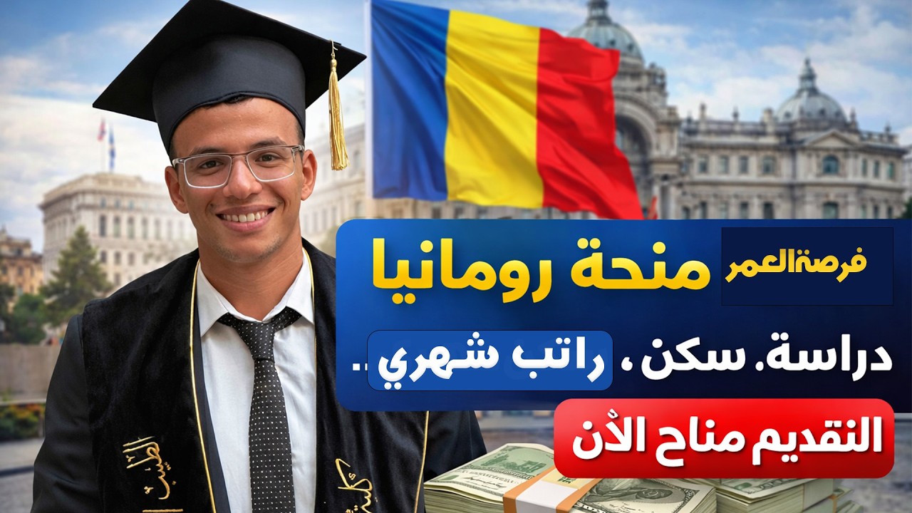🔥 منحة رومانيا 2026 | دراسة + سكن مجاني + راتب شهري 💰 (التقديم بدأ!)