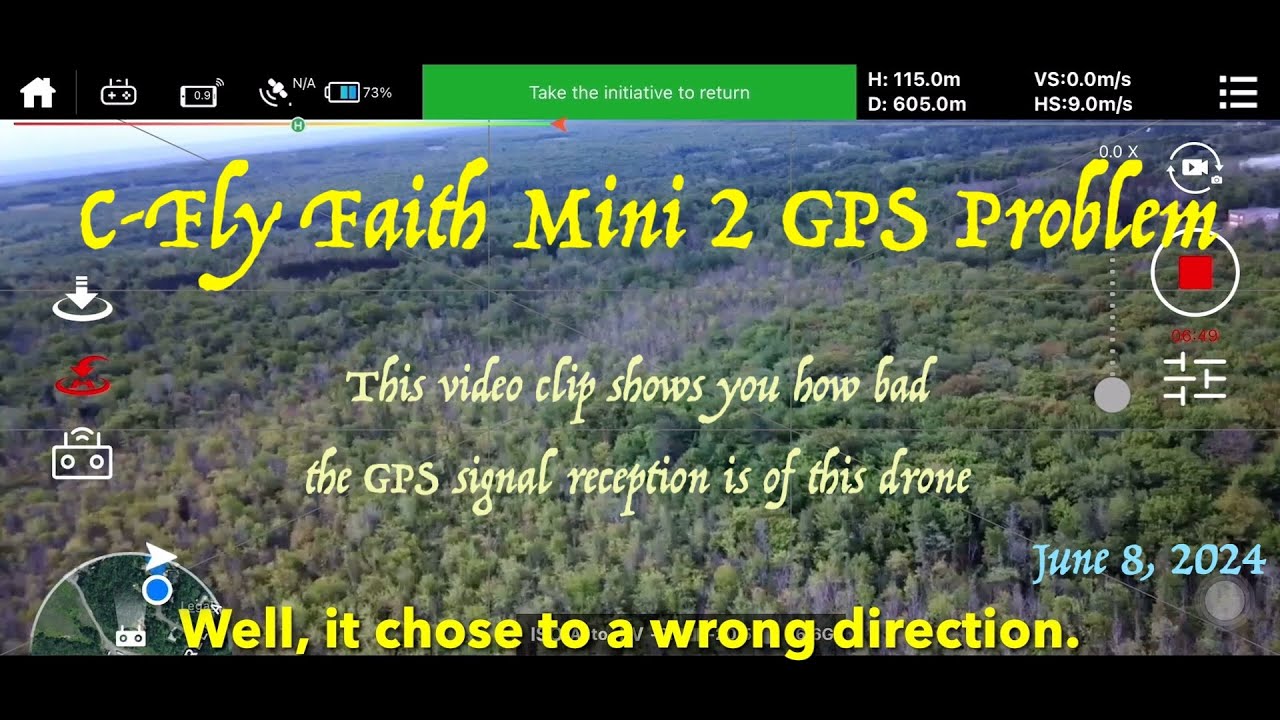 Ｃ- Fly Faith Mini 2 GPS Problem