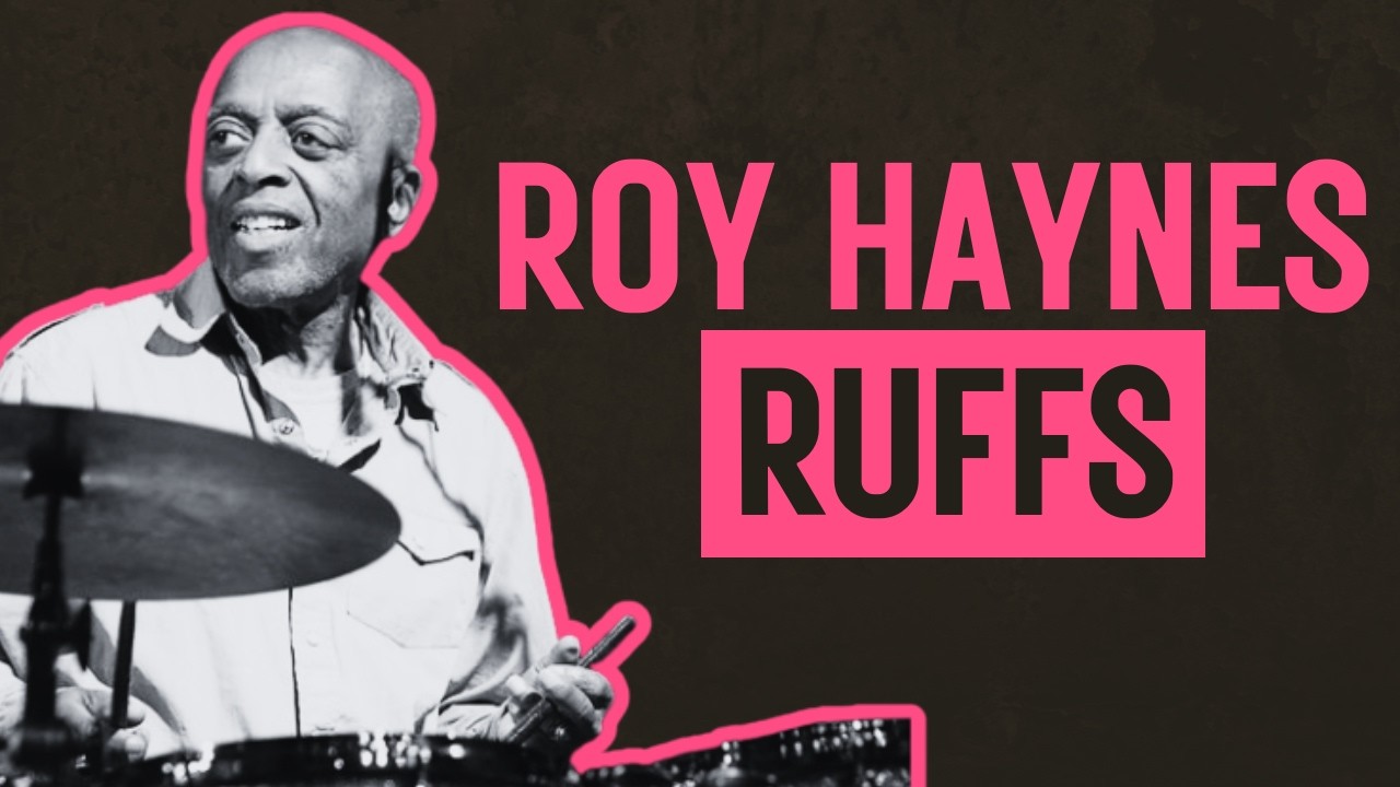 3 Ways Roy Haynes Uses Ruff Rudiments for Creative Jazz Drum Solos