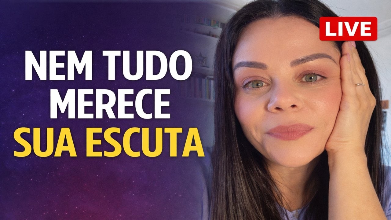 LIVE 33 - Nem Tudo Merece Sua Escuta