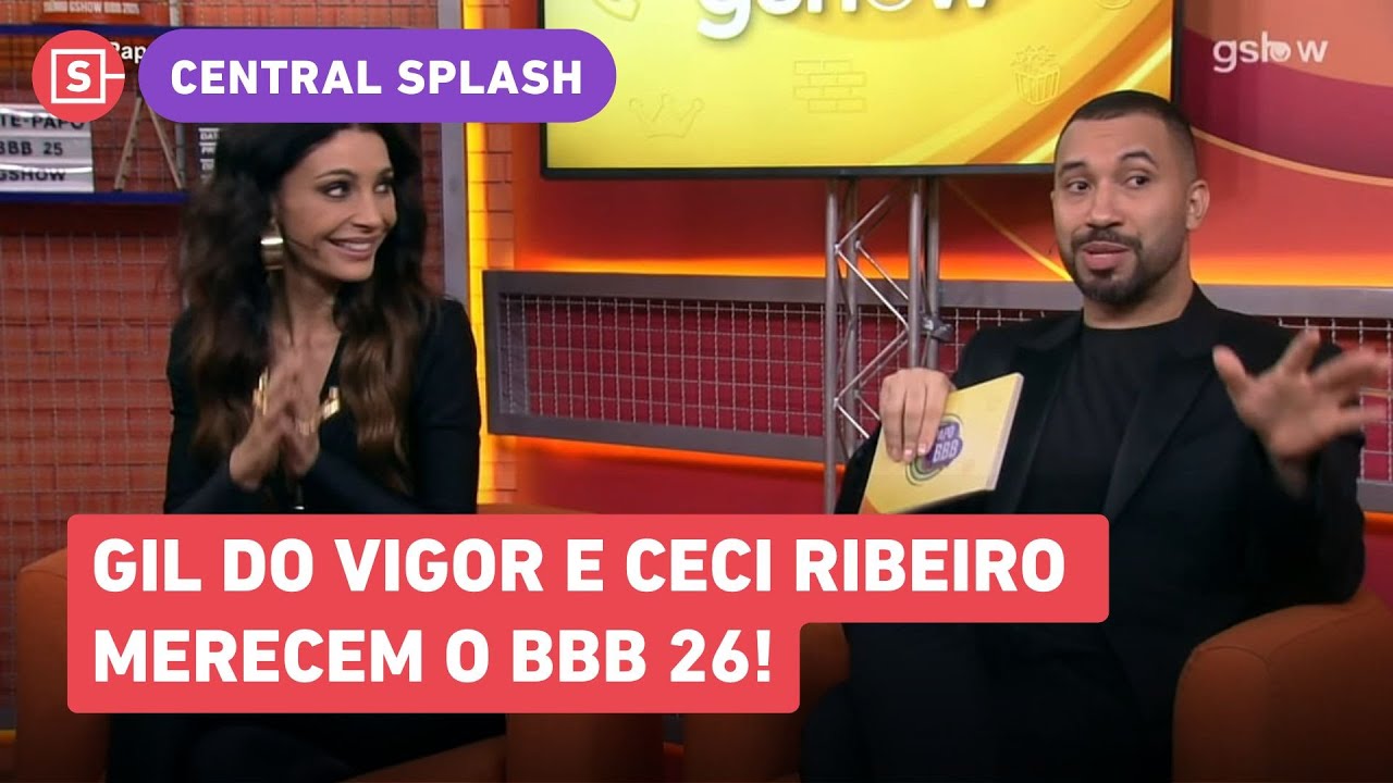 Globo acerta com Ceci Ribeiro e Gil do Vigor no bate-papo e merecem vaga no BBB 26, diz Dieguinho