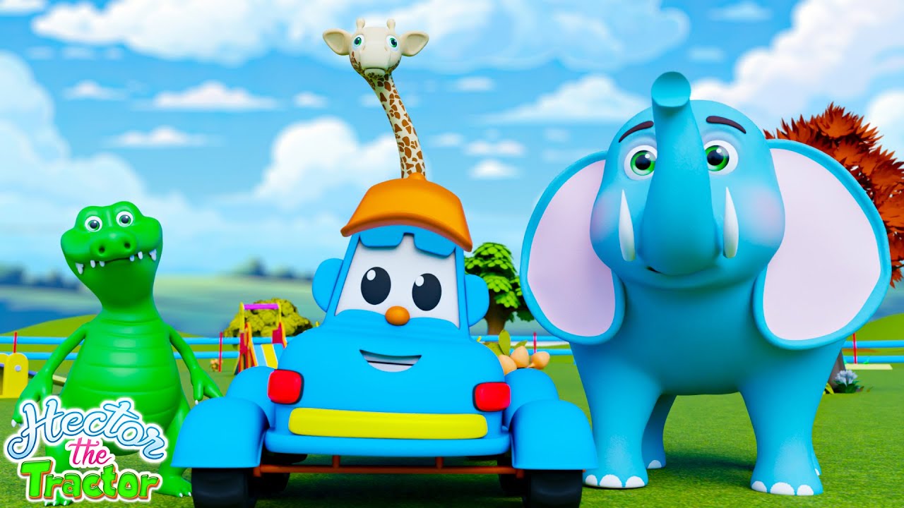 Phonics Song with Hector the Tractor, Educational Songs for Kids and Nursery Rhymes
