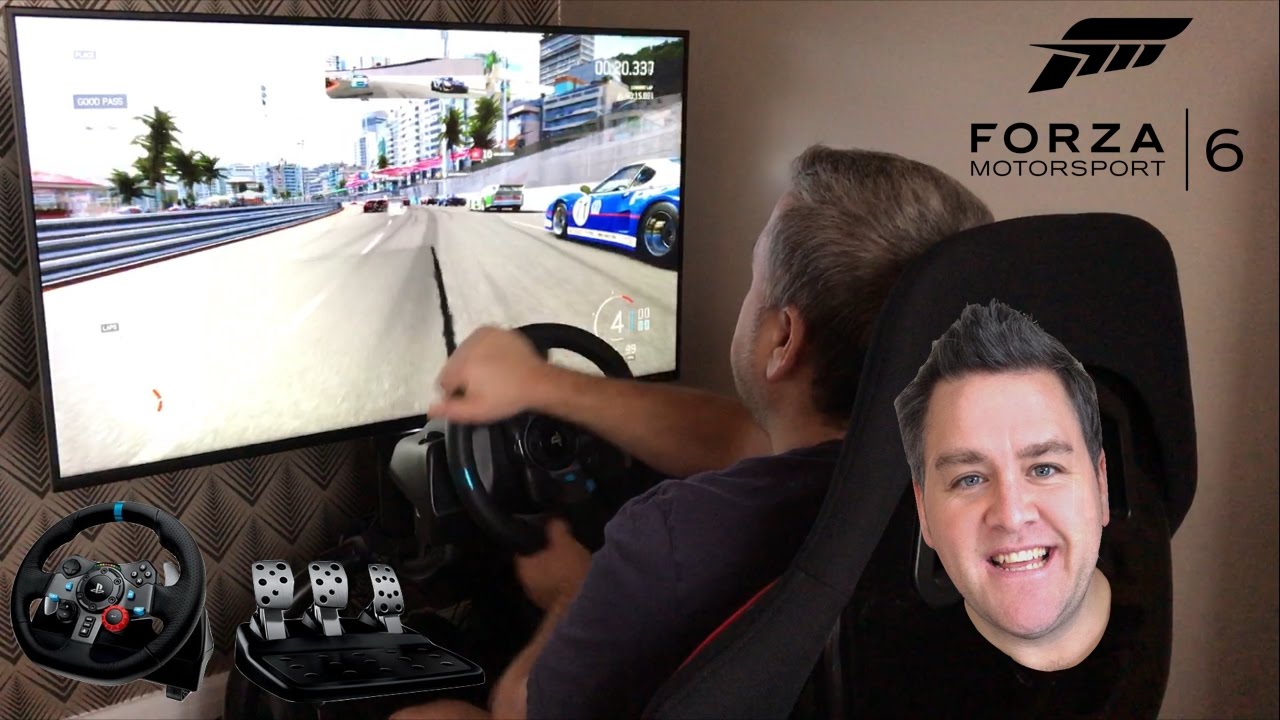 Forza Motorsport 6 - Xbox One - Rio - Logitech G29 Wheel & Pedals - 1080p - Arcade