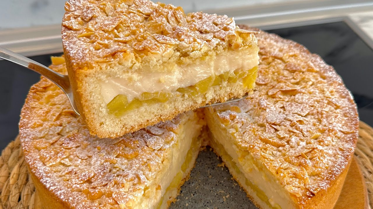 Знаменитый лимонный пирог 🍋, который сводит мир с ума 🍏 Простой рецепт 👌