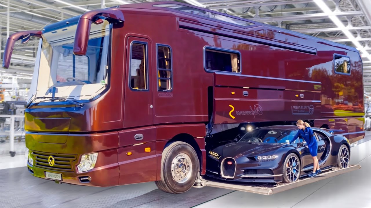 This is how $7,400,000 Caravan is built - only Billionaires can afford such Luxury Motorhome