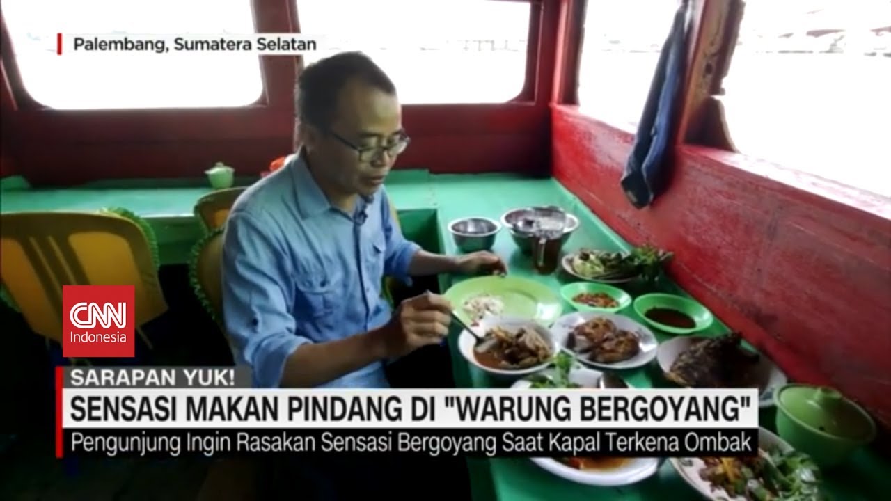 Sensasi Santap Pagi di Tepi Sungai Musi