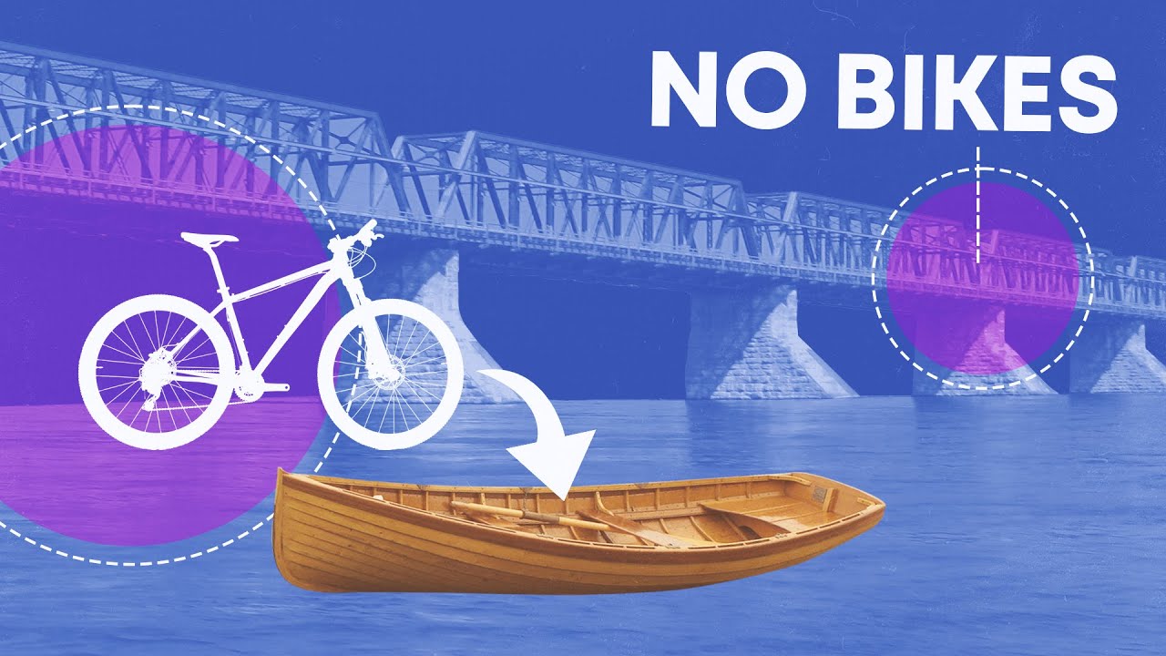Want to leave the island of Montreal by bicycle? There are few options