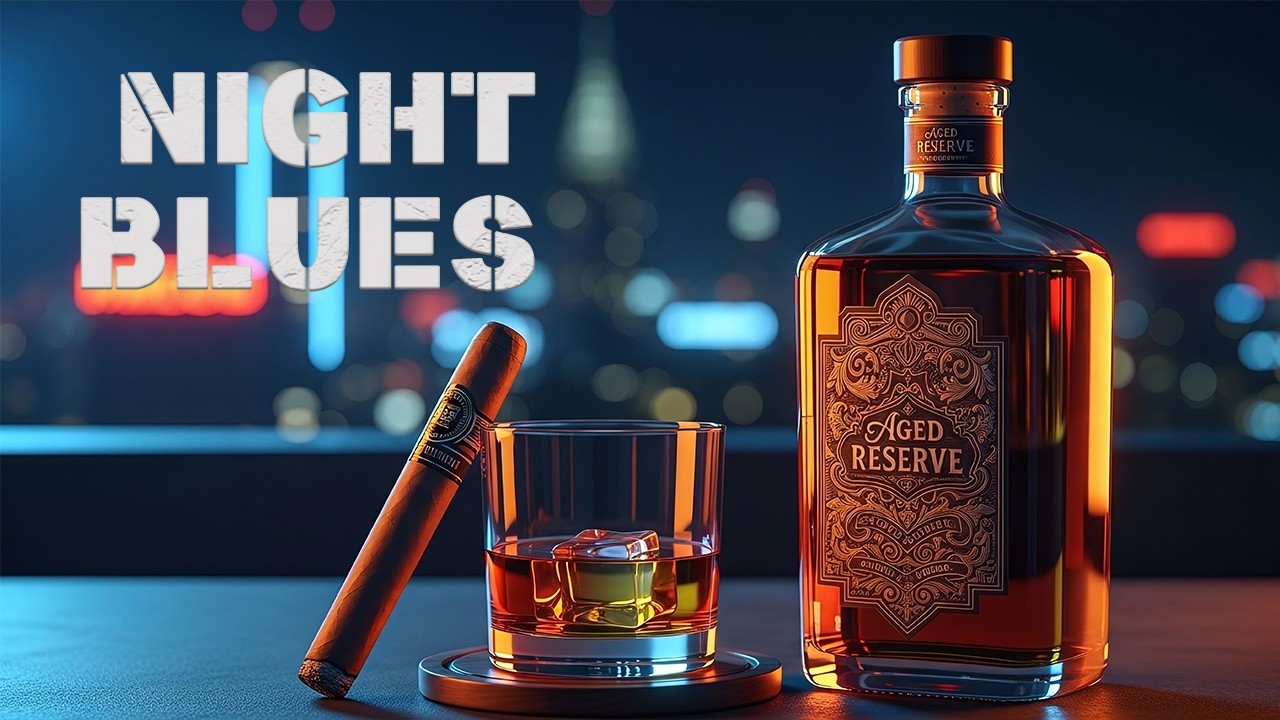 Slow Blues & Whiskey Nights   Smooth Jazz Bar Music for Relaxing