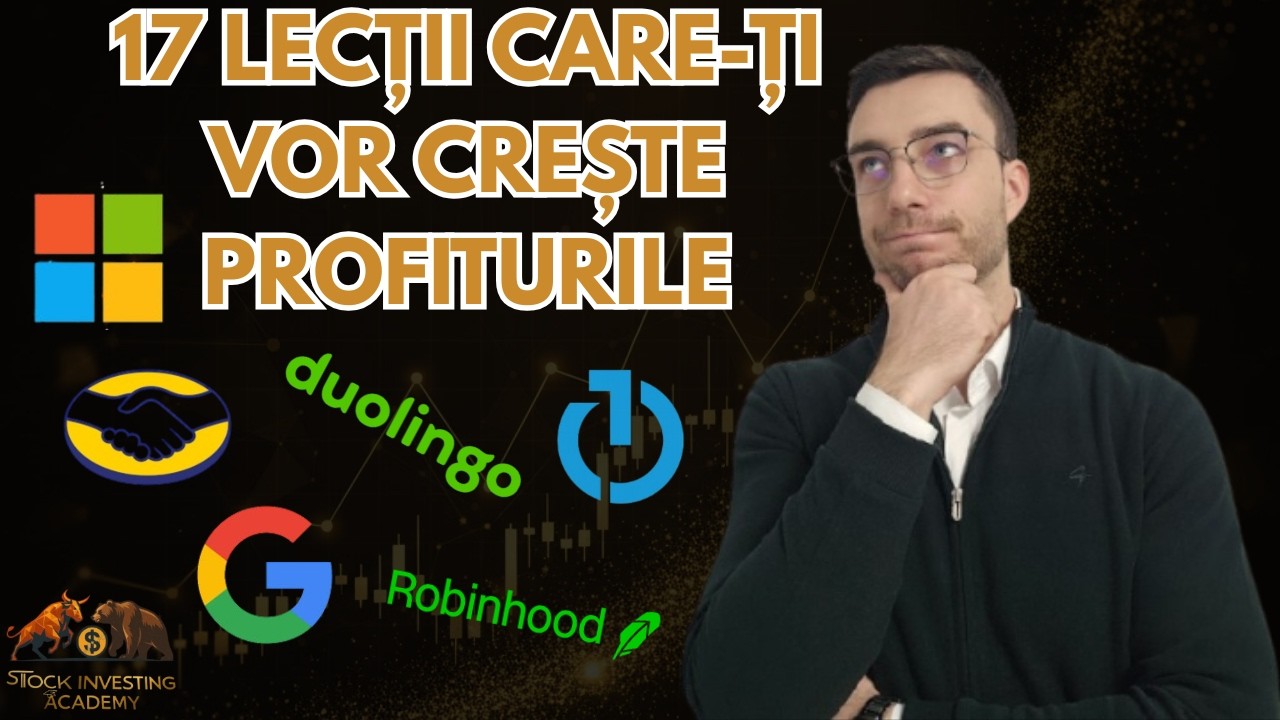VREI PROFITURI MAI MARI IN INVESTITII? RESPECTA ACESTE LECTII DE AUR!
