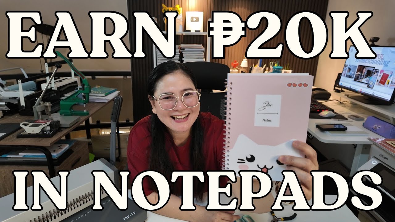 DIY NOTEPAD TUTORIAL (Step-by-Step Workshop)