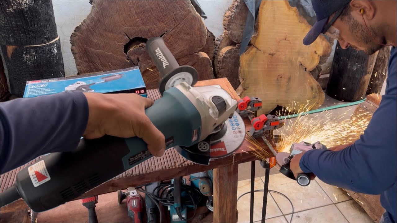 A melhor Esmerilhadeira  Makita com Controle de velocidade GA5090X2 #makita